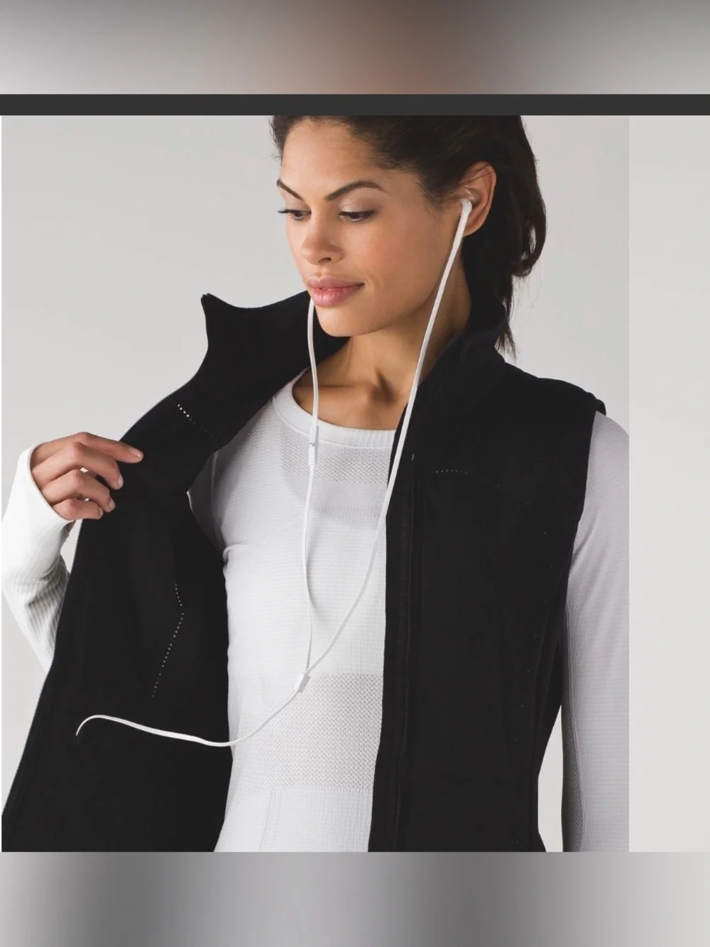 Lululemon Run For Cold Vest Black